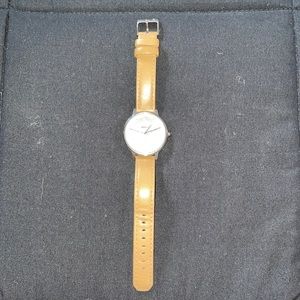 Nixon ‘The Kensington’ Tan Leather Watch